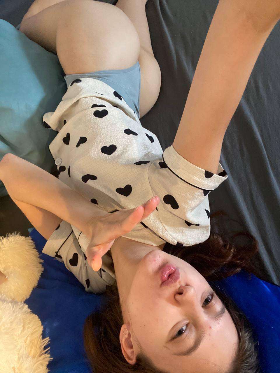 A cozy shot with Your princess — straight from Omaha