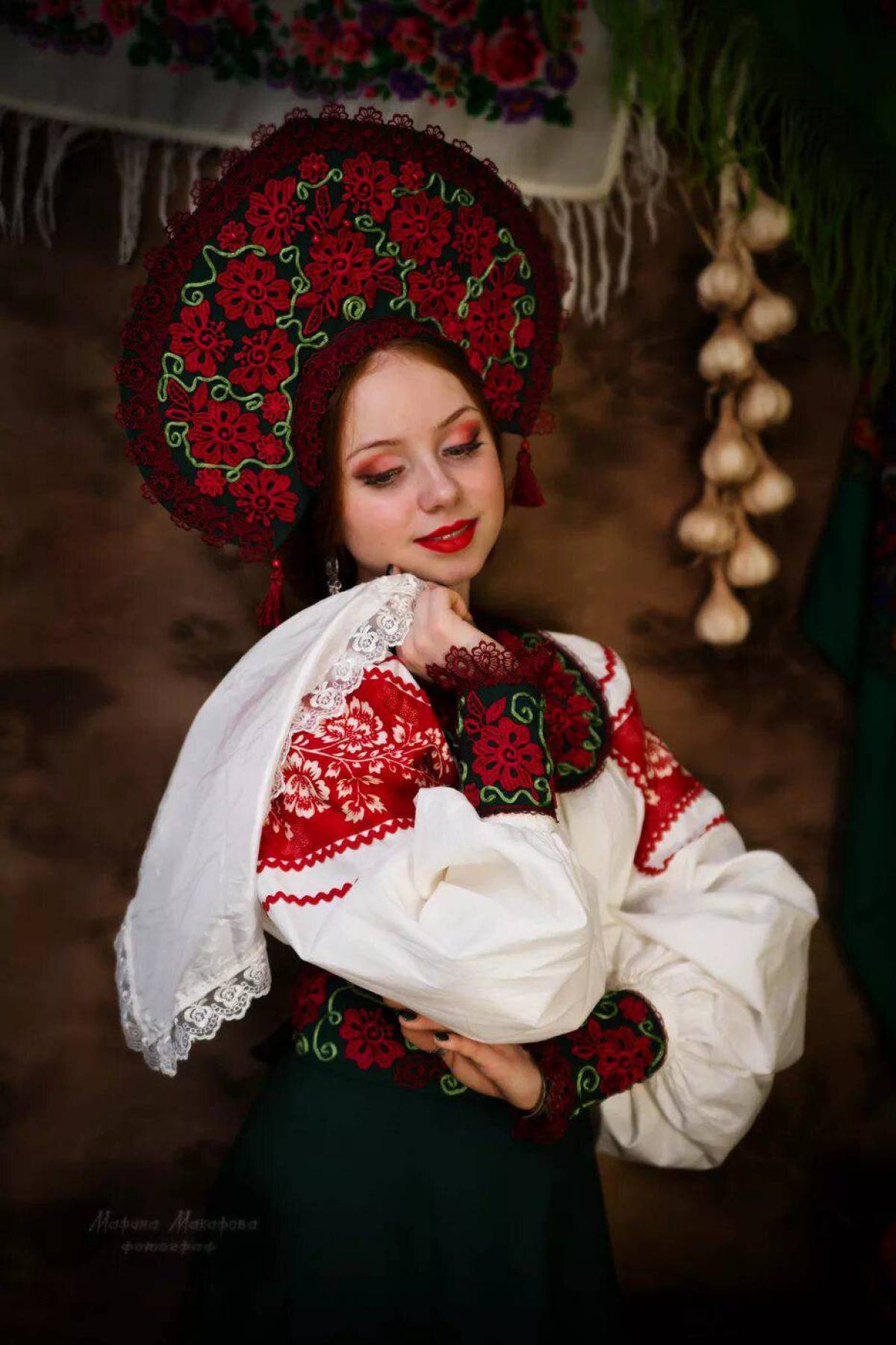 Women in Slavic costumes underwear in Omaha