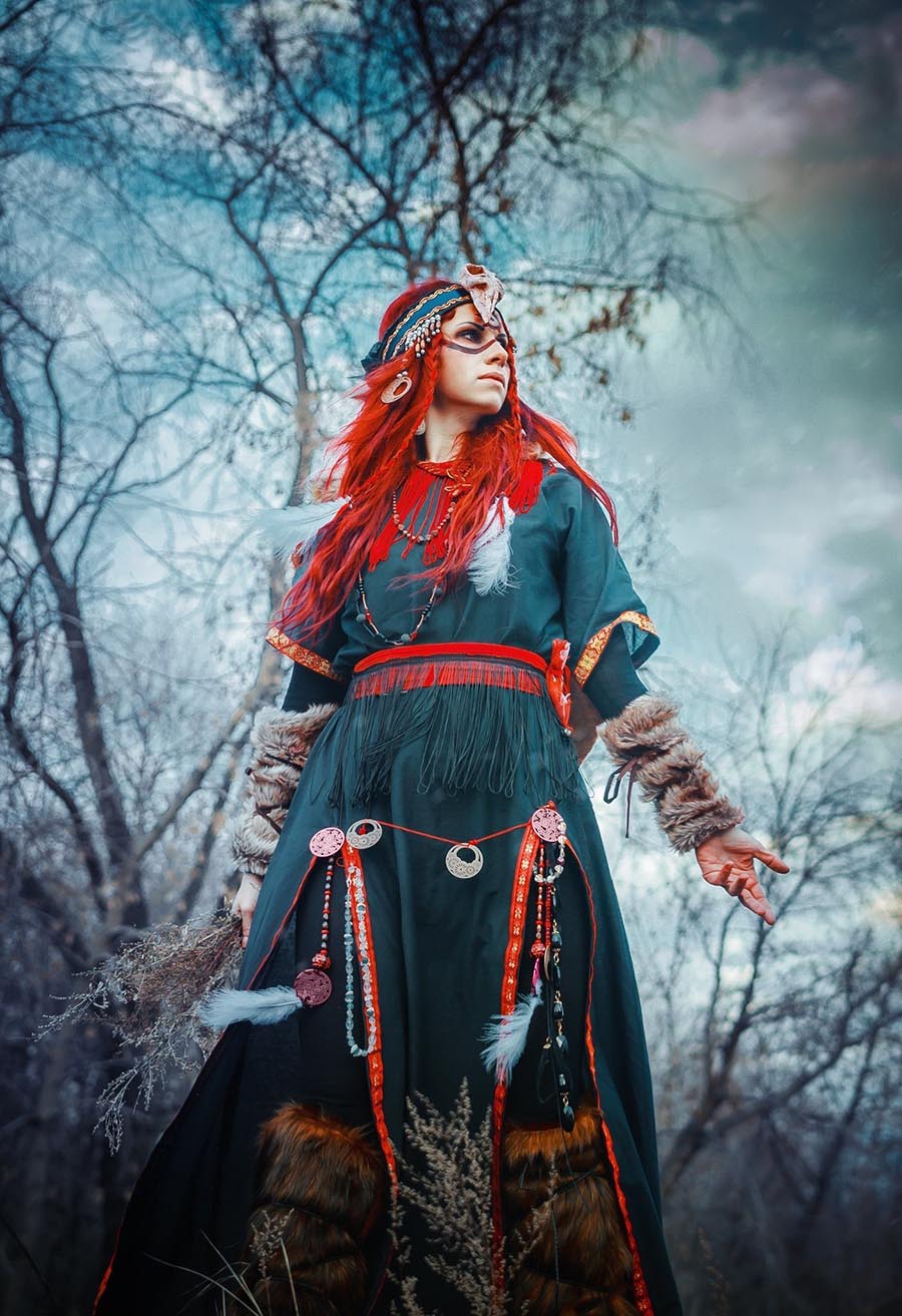 Girls in Slavic costumes underwear in Omaha