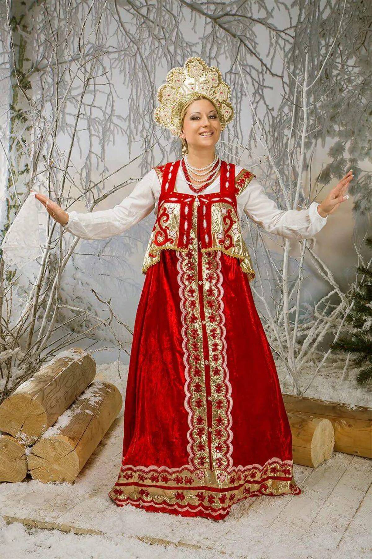 Girls in Slavic costumes in Omaha